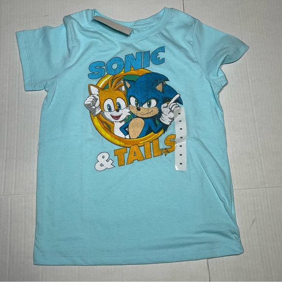 Girls' Sonic the Hedgehog Miles 'Tails' Power Short Sleeve Graphic T-Shirt - - Picture 1 of 2
